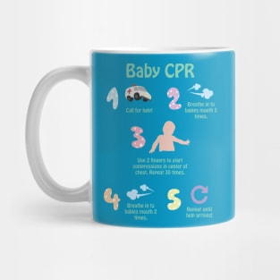 5 Steps to Baby CPR Mug